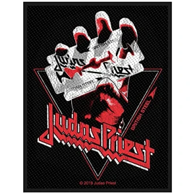Afbeelding van Judas Priest British Steel Vintage Patch Zwart