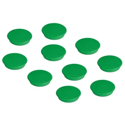 Afbeelding van FRANKEN magnetische klem, houdkracht: 300 g, diam. 24 mm, groen