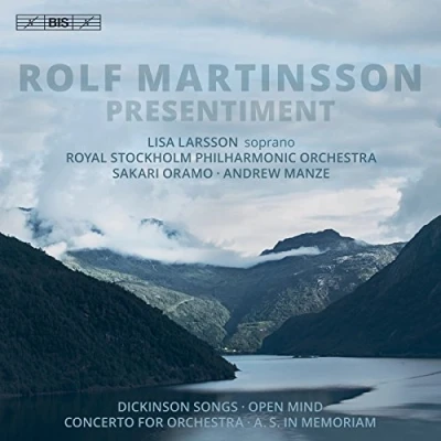 Afbeelding van Lisa Larsson, Royal Stockholm Philharmonic Orchestra, Sakari Oramo Martinsson: Presentiment (Orchestral Works) (Super Audio CD)