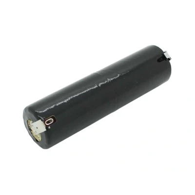Afbeelding van batterij voor noodlicht NiCd 2.4V 4500mAh L1x2 Mono D met Faston connector vervangt