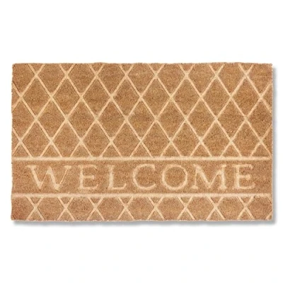 Afbeelding van ASTRA Moderne kokosmat, 45 x 75 cm, Welcome Nature, antislip, robuuste voor binnen en buiten