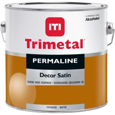Afbeelding van Trimetal Permaline Decor Satin 2,5 liter schakelverf