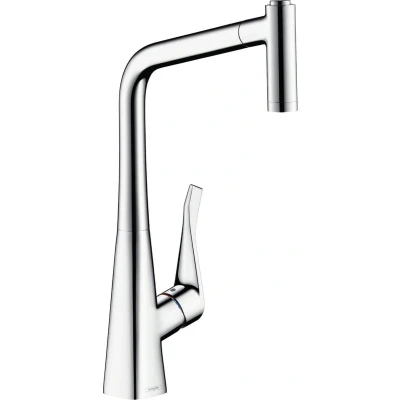 Afbeelding van hansgrohe Metris Keukenkraan Met uittrekbare handdouche Chroom