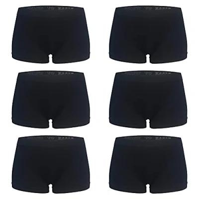 Afbeelding van Libella set van 6 stuks damesslips met lage taille, naadloze microvezel 3908