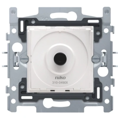 Afbeelding van Niko, draaiknopdimmer voor ledlampen 4 200 W, 2 draads, klauwbevestiging