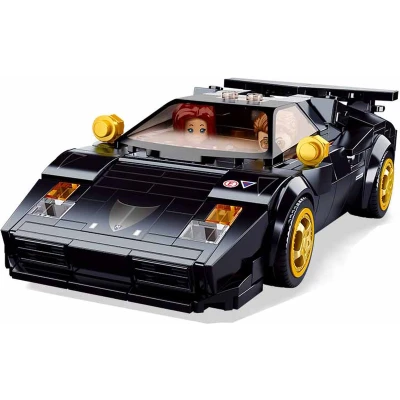 Afbeelding van Sluban Italiaanse Bull Sportwagen Model Bricks M38 B1098