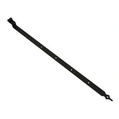 Afbeelding van Duimheng Zwart 120 cm Bocht Rustieke Punt Per stuk