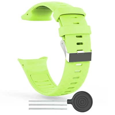 Afbeelding van WIIKAI Reservearmband van siliconen voor Polar Vantage V vervangende horlogebanden.