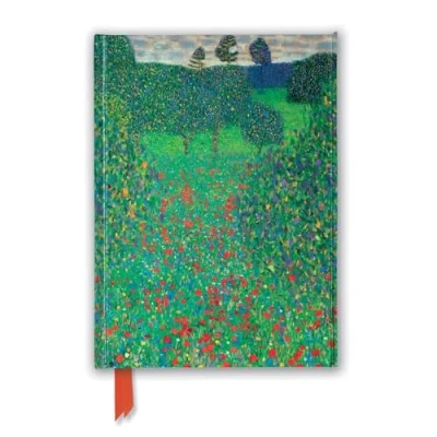 Afbeelding van Flame Tree Notebooks Gustav Klimt: Poppy Field (Foiled Journal)