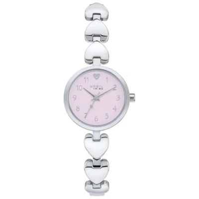 Afbeelding van Breil Heart Horloge, Dames, Maat: One Size, Pink