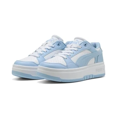 Afbeelding van PUMA Rebound Femme Low Dames Sneakers White Haute Tropic