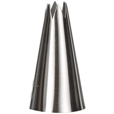 Afbeelding van Spuitmondje rvs ster 8 mm
