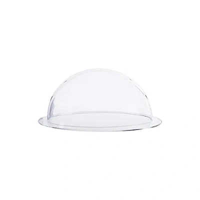 Afbeelding van HMF 46710 halve bol van acryl met rand, DIY acrylkap, Ø 10 cm, transparant