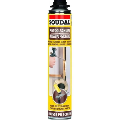 Afbeelding van Soudal gunfoam 750 ml, champagne, bus