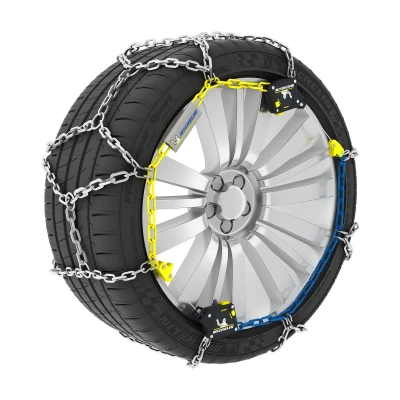 Afbeelding van Michelin Extrem Grip Auto 240 008464 Sneeuwkettingen met montagehandleiding, Net opbergtasje, beschermende handschoenen Zak