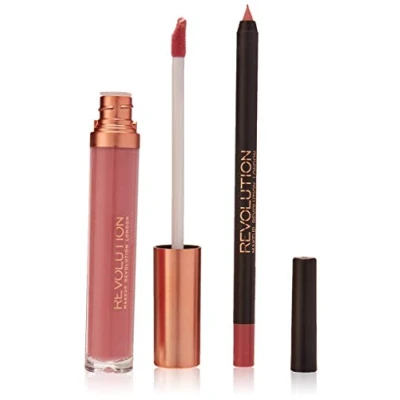 Afbeelding van Makeup Revolution Retro Luxe Matte Lip Kit Grandee