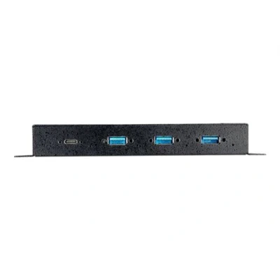 Image de StarTech.com Hub USB C 10Gbps à 4 Ports Type Industriel Métallique avec 3xUSB A &amp; 1xUSB Protection ESD/Surtension Hôte ou Alimenté par Montable (HB31C3A1CME) Concentrateur (hub) 1 x + 3 3.1 de bu