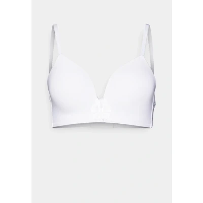 Afbeelding van Dorina voorgevormde bh zonder beugel Soft Comfortabele T shirt met dunne bandjes 65B Wit