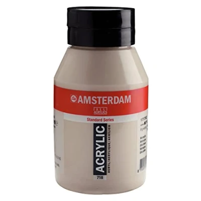 Afbeelding van Amsterdam Acrylverf 718 Warmgrijs 1L