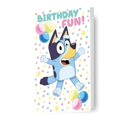 Afbeelding van verjaardagskaart voor kinderen, Bluey