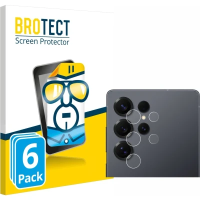 Afbeelding van BROTECT Screenprotector voor Samsung Galaxy S25 Ultra (ALLEEN Camera Lens) Folie Beschermfolie transparant (6 Stuks)