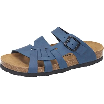 Afbeelding van Dr. Brinkmann Damesslippers, Blauw