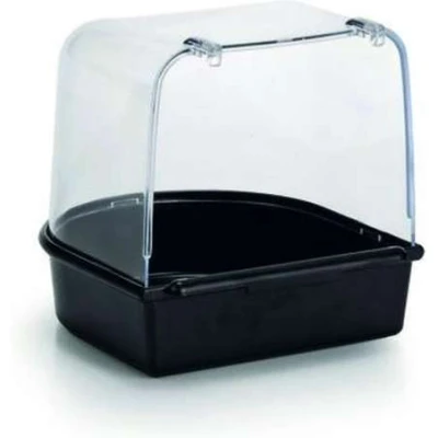 Afbeelding van Badhuisje plastic zwart 13x13x13 cm