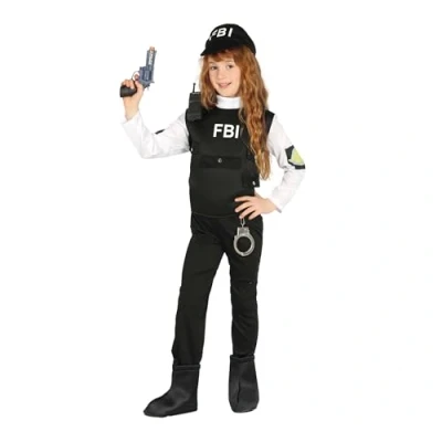 Afbeelding van Fiestas Guirca FBI agent (10 12 jaar)