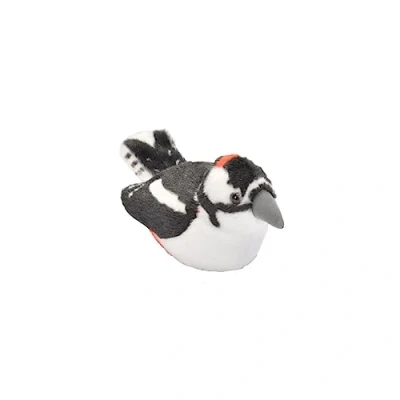 Afbeelding van Wild Republic Knuffel Grote Bonte Specht met Geluid 15 cm