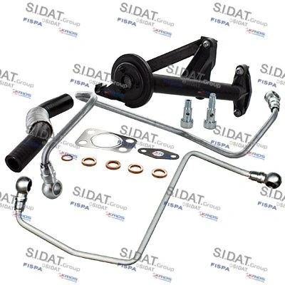 Afbeelding van FISPA 8.580530 Turbocharger, montageset MINI: Hatchback, FORD: FIESTA 6, Focus C Max, 2 Kombi, CITROËN: C5 III Estate, Berlingo II