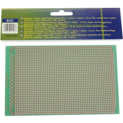 Afbeelding van Eurocard 1 gat per eiland 100 x 160 mm