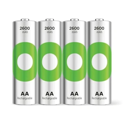 Afbeelding van GP Batteries ReCyko Oplaadbare AA batterij (penlite) NiMH 2600 mAh 1.2 V 4 stuk(s)
