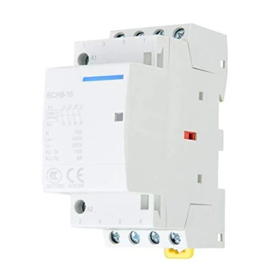 Afbeelding van YWBL WH AC schakelaar 4P 4NO 16 A 220 V/230 V 50/60 Hz montage op DIN rail,
