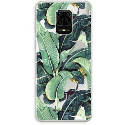 Afbeelding van Case Company® hoesje geschikt voor Xiaomi Redmi Note 10 Lite Bananenbladeren Soft Cover Telefoonhoesje Bescherming aan alle Kanten en Schermrand