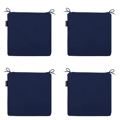 Afbeelding van Madison Zitje universeel 40x40 met rits Panama indigo 4 stuks
