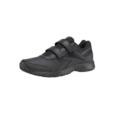 Afbeelding van Reebok WORK N Cushion 4.0 KC Sportieve wandelschoenen, Heren, Maat: 41, Black/cold grey Leer en textiel