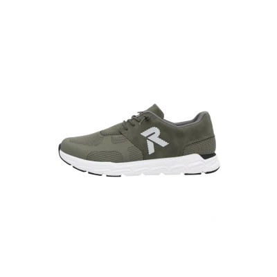 Afbeelding van Rieker 09100 Lage herensneakers, Groen, 46 EU