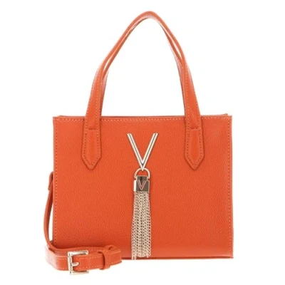 Afbeelding van VALENTINO Handtas Schoudertas Divina Shopping Bag Arancio Oranje