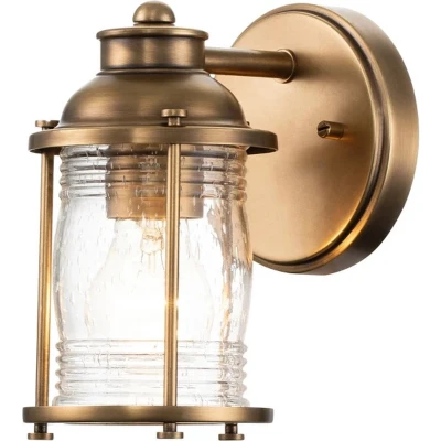 Afbeelding van Kichler LED Badkamerarmatuur Ashland Bay 1X E27 Max 60W IP44 Natural Brass