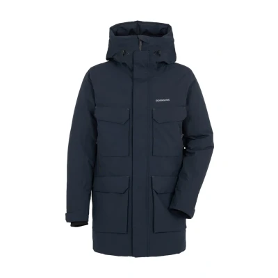 Afbeelding van Didriksons Drew Heren Winterjas 8 505778 999 Kleur Blauw Maat S