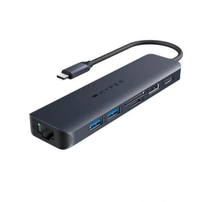 Afbeelding van HYPER HyperDrive EcoSmart Gen.2 Hub USB C mini dockingstation Geschikt voor merk: Universeel Power Delivery