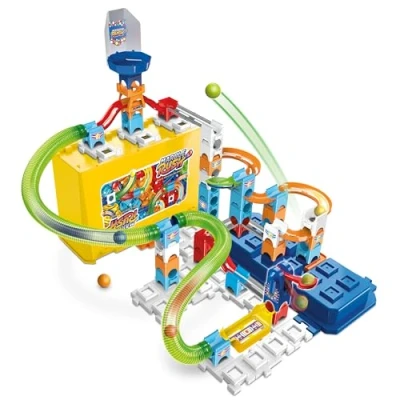 Afbeelding van Marble Rush Build &amp; Store Box Set M400