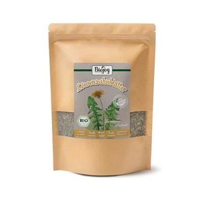 Afbeelding van Biojoy Biologische paardenbloem bladthee (250 g), gedroogd en gesneden (Taraxacum officinale)