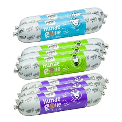 Afbeelding van 8x400g PURBELLO HundeRolle Mix I Hundefutter nass