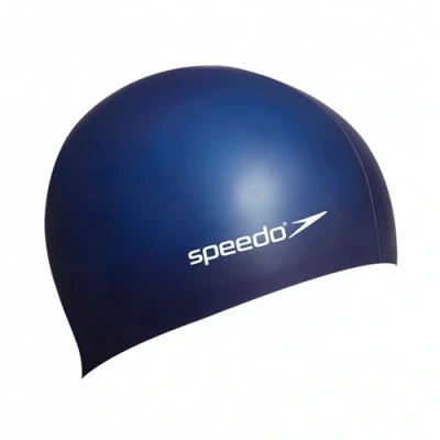 Afbeelding van Speedo Badmuts Flat Sil Cap Navy P12 0011 Nav