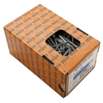Afbeelding van Spaanplaatschroef Hfp 6,0 X 140, Pk, Pzd, Deeldraad, Vz Blauw, 100 Stk