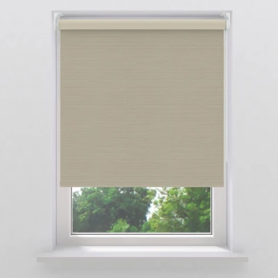 Afbeelding van Rolgordijn gloss Smart verduisterend Ivory 90x190cm (Beige)