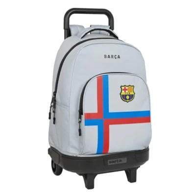 Afbeelding van Schoolrugzak met Wielen F.C. Barcelona Grijs (33 x 45 22 cm)