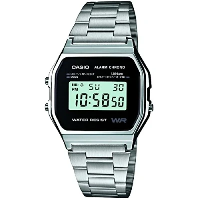 Image de Casio Vintage A158WEA 1EF Montre bracelet quartz numérique résine