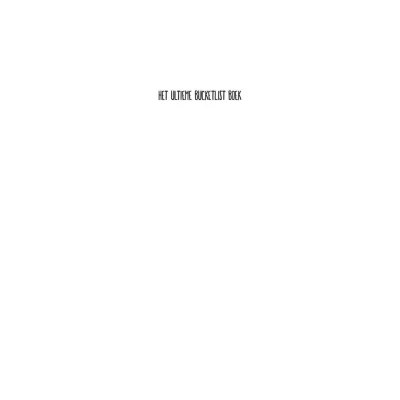 Afbeelding van Bucketlist Het ultieme Boek